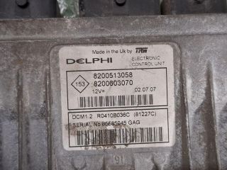 bontott DACIA LOGAN Motorvezérlő