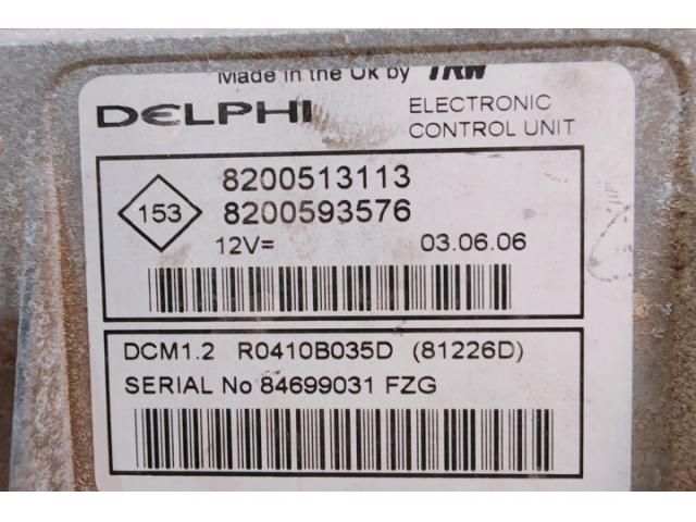 bontott DACIA LOGAN Motorvezérlő