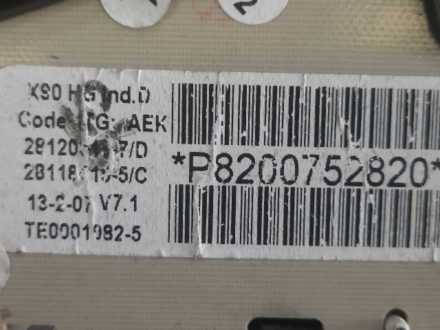 bontott DACIA LOGAN Kilométeróra