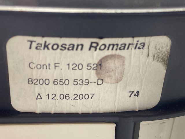 bontott DACIA LOGAN Kilométeróra