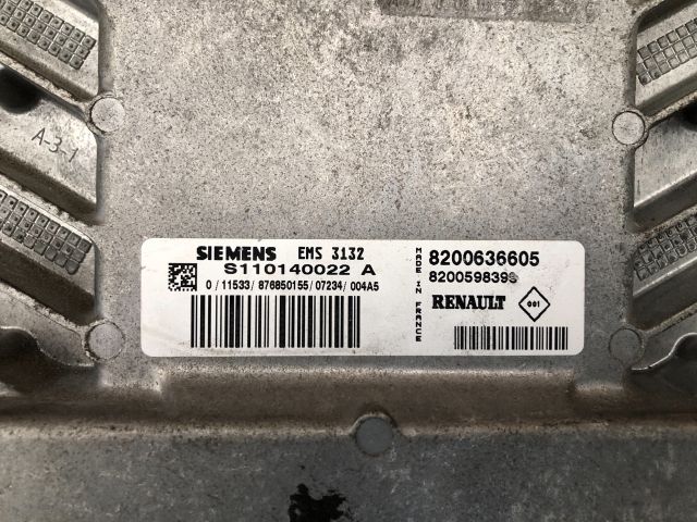 bontott DACIA LOGAN Motorvezérlő