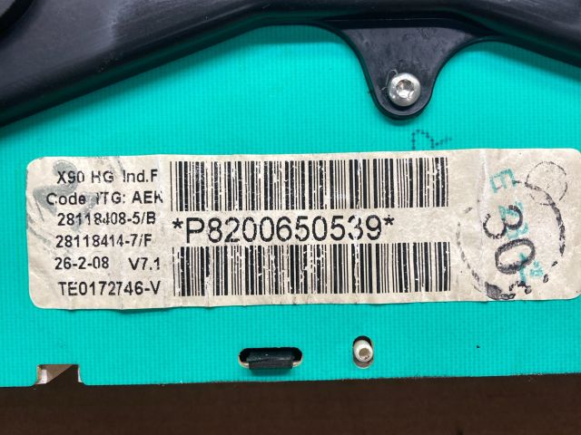 bontott DACIA LOGAN Kilométeróra