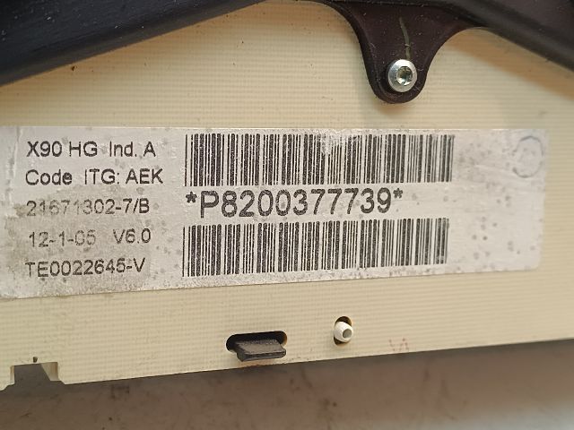 bontott DACIA LOGAN Kilométeróra