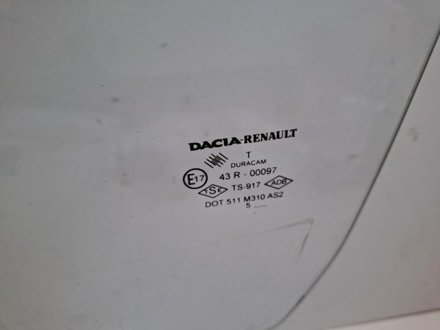 bontott DACIA LOGAN Bal első Ablak