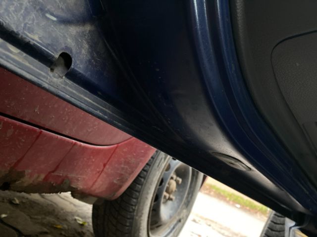 bontott DACIA LOGAN Bal első Ajtó (Üres lemez)