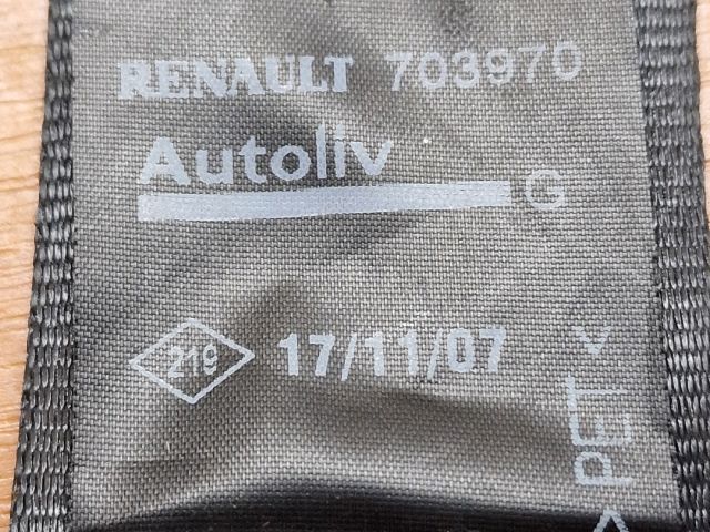 bontott DACIA LOGAN Bal első Biztonsági Öv