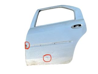 bontott DACIA LOGAN Bal hátsó Ajtó (Üres lemez)