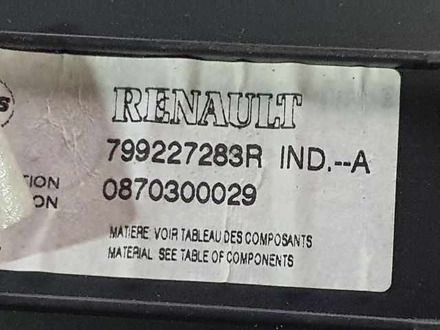 bontott DACIA LOGAN Csomagtér Roló