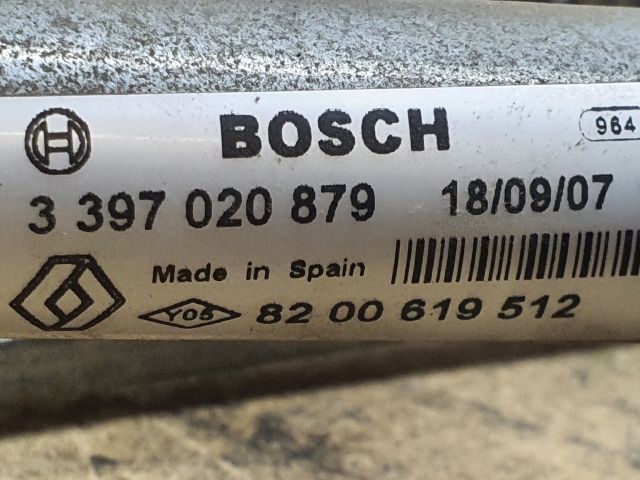 bontott DACIA LOGAN Első Ablaktörlő Szerkezet Motorral