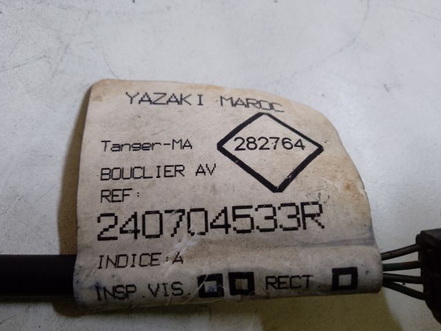 bontott DACIA LOGAN Első Lökhárító Kábelköteg