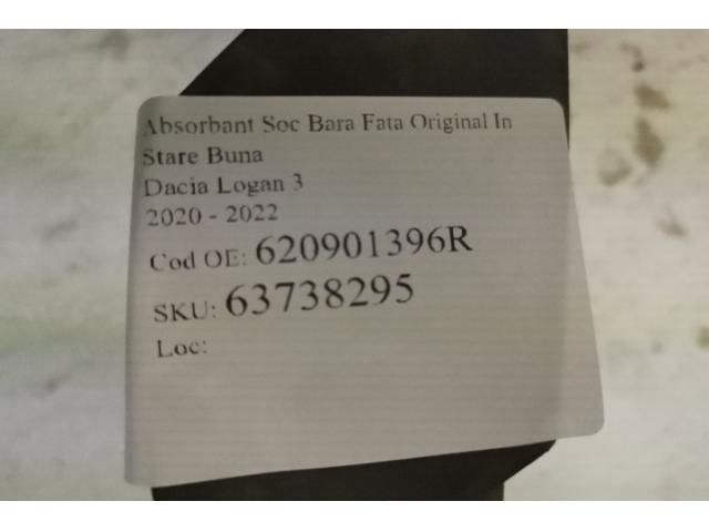 bontott DACIA LOGAN Első Lökhárító Ütközés Elnyelő Hab
