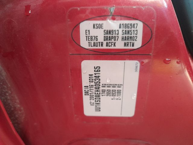 bontott DACIA LOGAN Fényszórómagasság Állító Kapcsoló