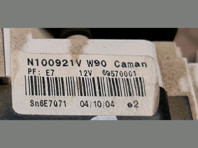 bontott DACIA LOGAN Fűtéskapcsoló (manuális klímás)