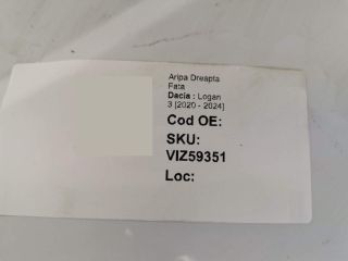 bontott DACIA LOGAN Jobb első Sárvédő