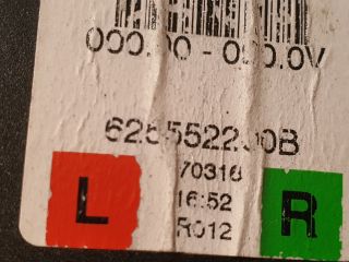 bontott DACIA LOGAN Jobb hátsó Biztonsági Öv