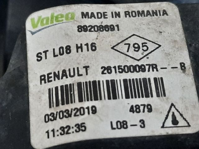 bontott DACIA LOGAN Jobb Ködfényszóró