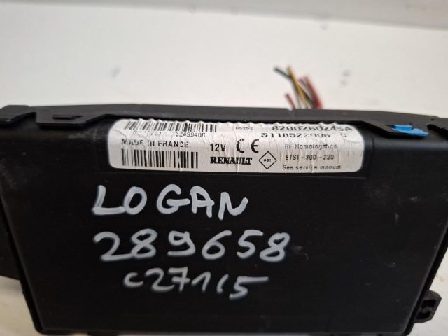 bontott DACIA LOGAN Komfort Elektronika