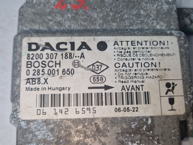 bontott DACIA LOGAN Légzsák Elektronika