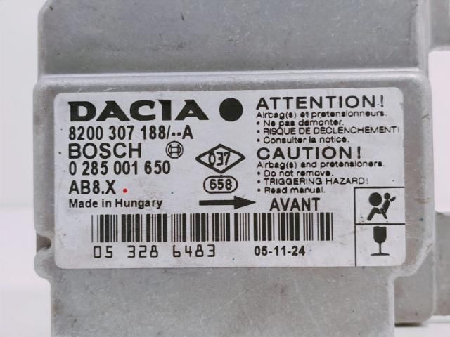 bontott DACIA LOGAN Légzsák Elektronika