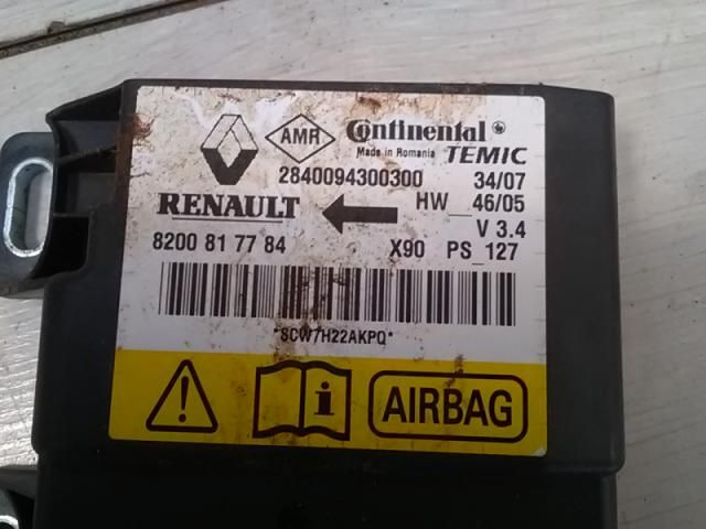 bontott DACIA LOGAN Légzsák Elektronika