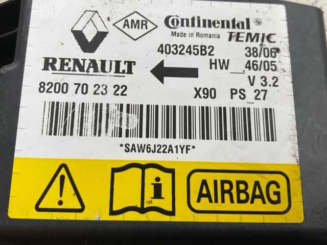 bontott DACIA LOGAN Légzsák Elektronika