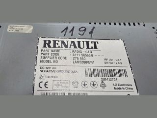 bontott DACIA LOGAN Navigációs Fejegység