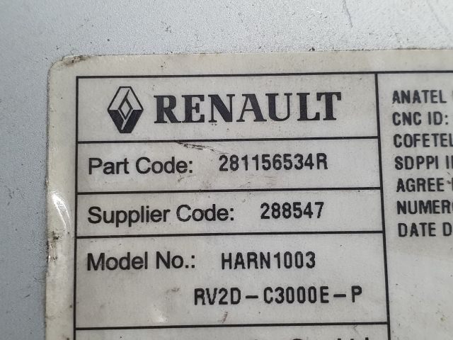 bontott DACIA LOGAN Rádió / CD