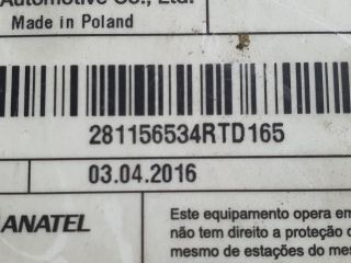 bontott DACIA LOGAN Rádió / CD