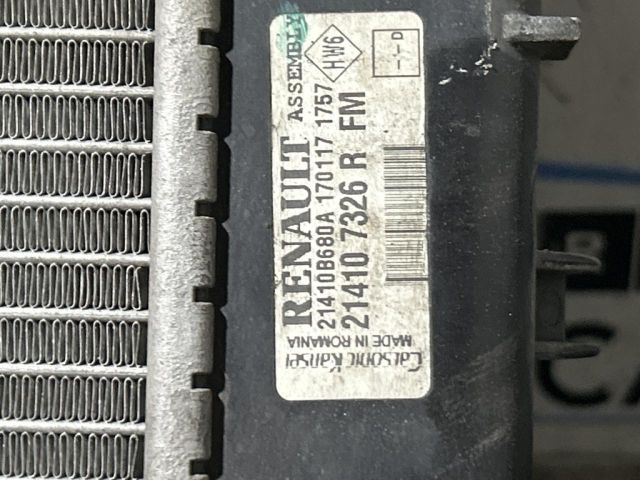 bontott DACIA LOGAN Vízhűtő Radiátor (Klímás)