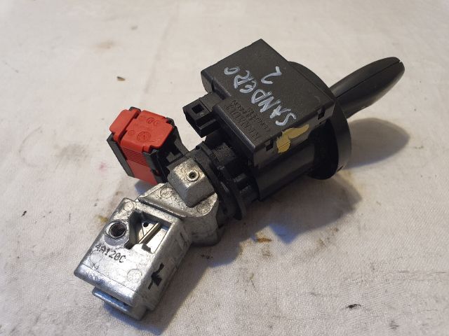 bontott DACIA SANDERO Gyújtáskapcsoló Házzal