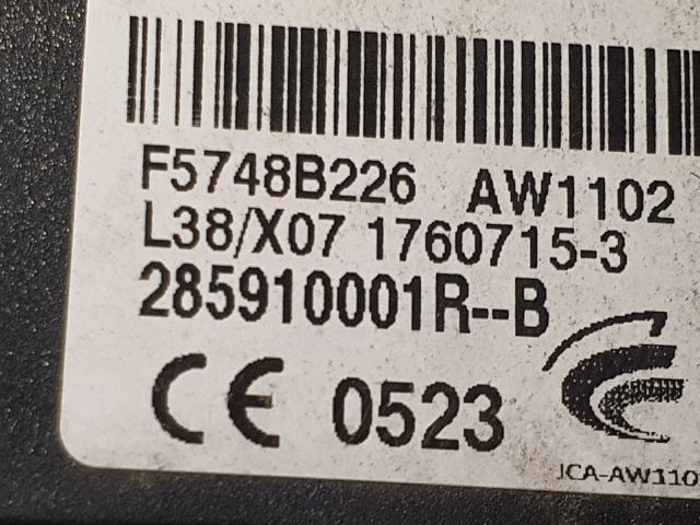 bontott DACIA SANDERO Gyújtáskapcsoló Házzal