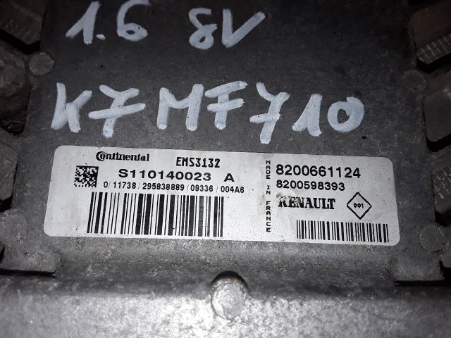 bontott DACIA SANDERO Motorvezérlő