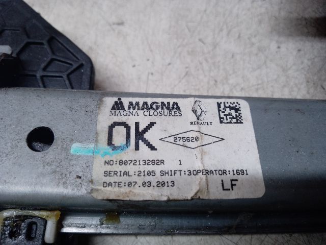 bontott DACIA SANDERO Bal első Ablakemelő Szerkezet (Elektromos)