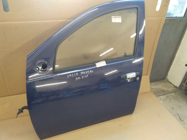 bontott DACIA SANDERO Bal első Ajtó (Üres lemez)