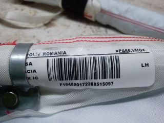 bontott DACIA SANDERO Bal első Függöny Légzsák