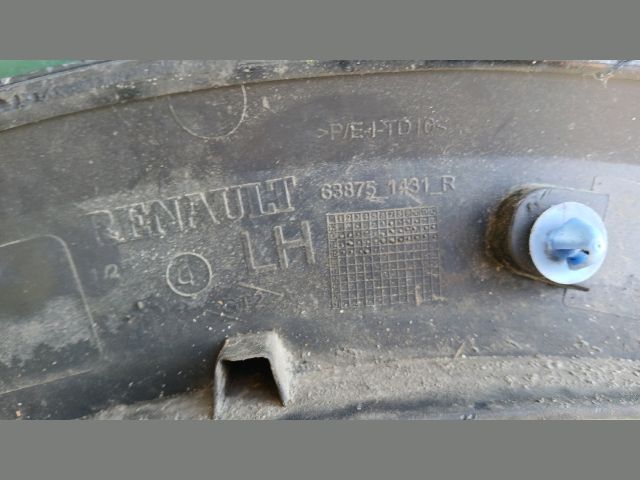 bontott DACIA SANDERO Bal első Sárvédő Díszléc