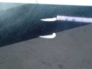 bontott DACIA SANDERO Bal hátsó Fixüveg (Ajtóban)