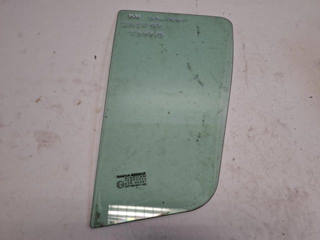 bontott DACIA SANDERO Bal hátsó Fixüveg (Ajtóban)