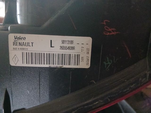 bontott DACIA SANDERO Bal Hátsó Lámpa