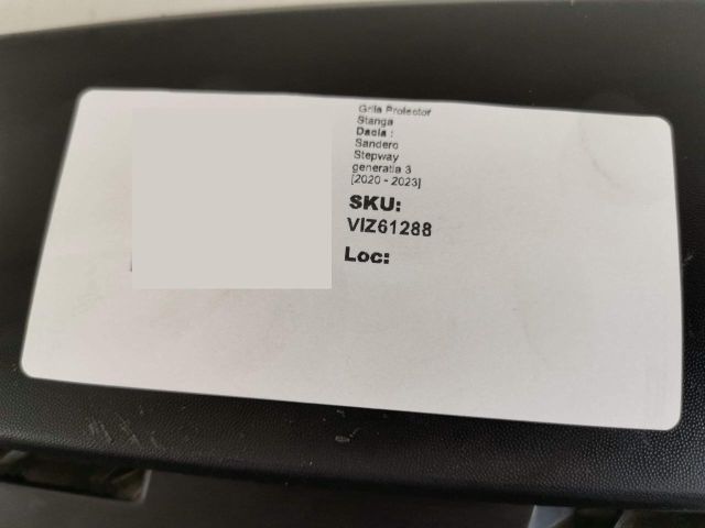 bontott DACIA SANDERO Bal Ködzárófény Keret