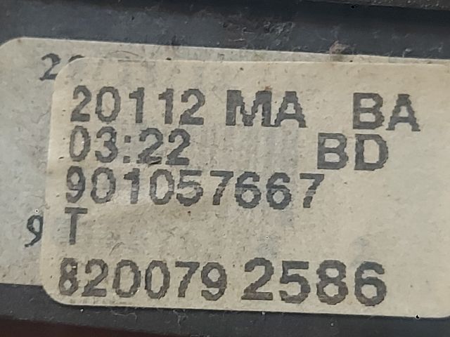 bontott DACIA SANDERO Bal Kormánykapcsoló Irányjelző