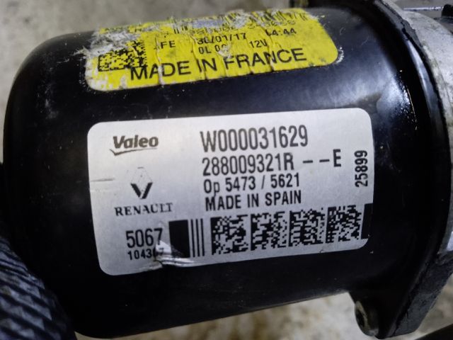 bontott DACIA SANDERO Első Ablaktörlő Szerkezet Motorral