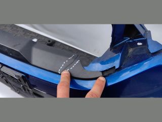 bontott DACIA SANDERO Első Lökhárító (Üresen)