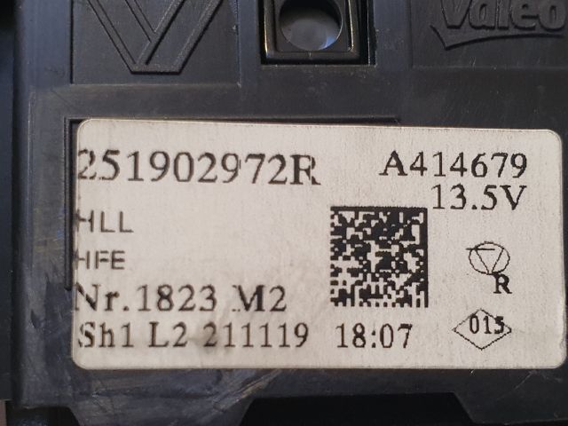 bontott DACIA SANDERO Fényszórómagasság Állító Kapcsoló