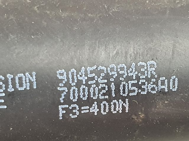 bontott DACIA SANDERO Gázrugós Kitámasztó Teleszkóp Pár Csomagtérajtó