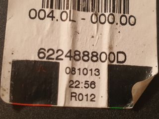 bontott DACIA SANDERO Hátsó középső Biztonsági Öv