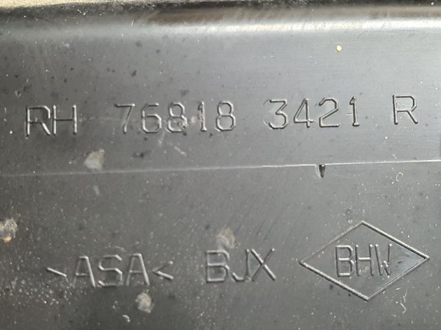 bontott DACIA SANDERO Jobb B Oszlop Burkolat