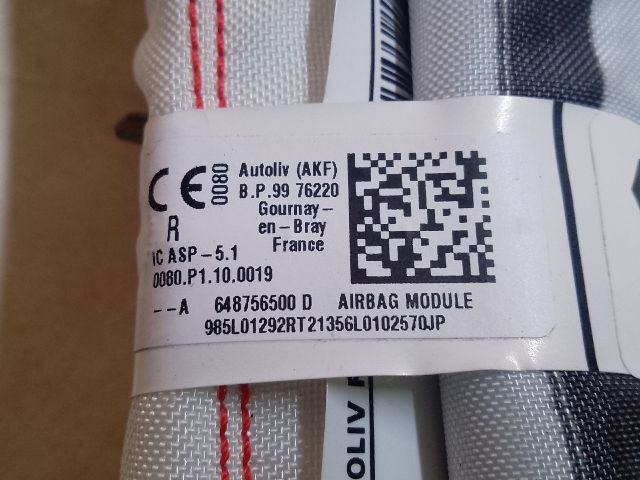 bontott DACIA SANDERO Jobb első Függöny Légzsák