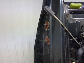 bontott DACIA SANDERO Jobb hátsó Ajtó (Üres lemez)