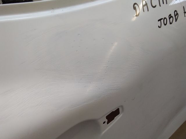 bontott DACIA SANDERO Jobb hátsó Ajtó (Üres lemez)